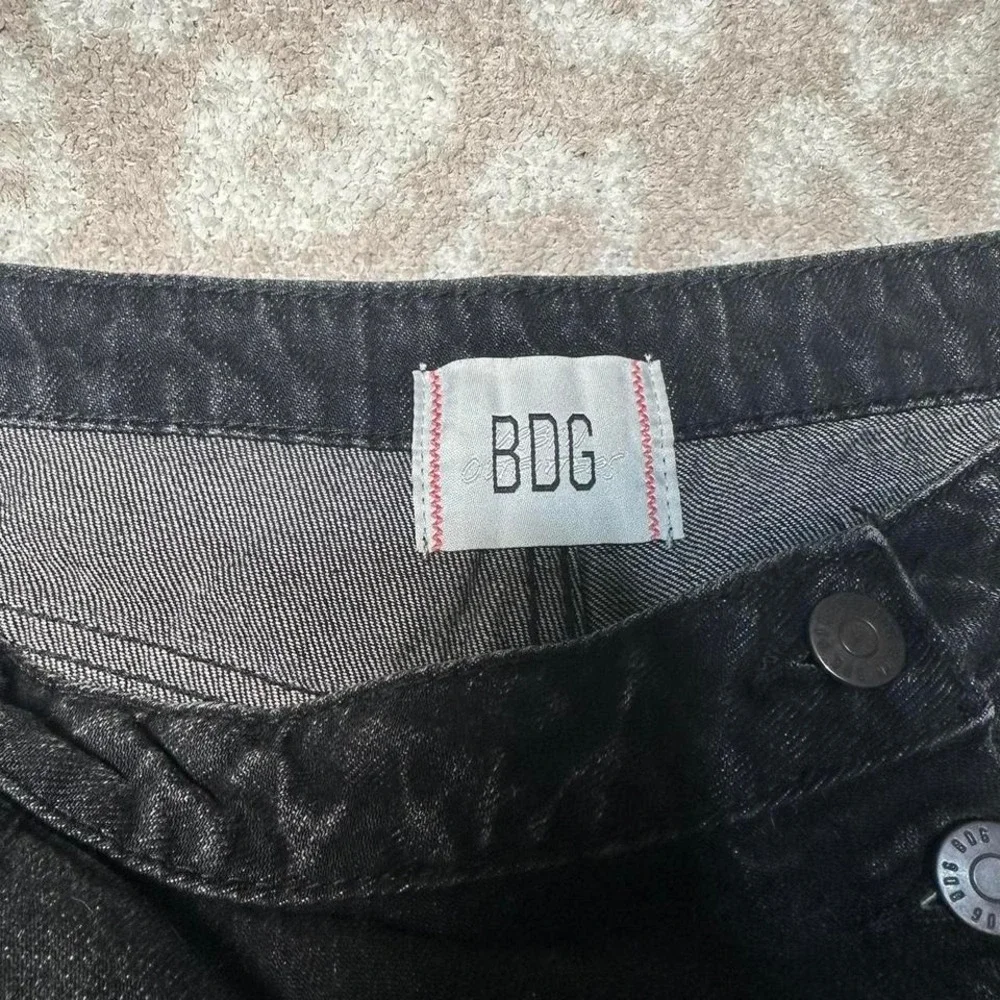 BDG black denim skort – size 27 - Picture 2 of 4